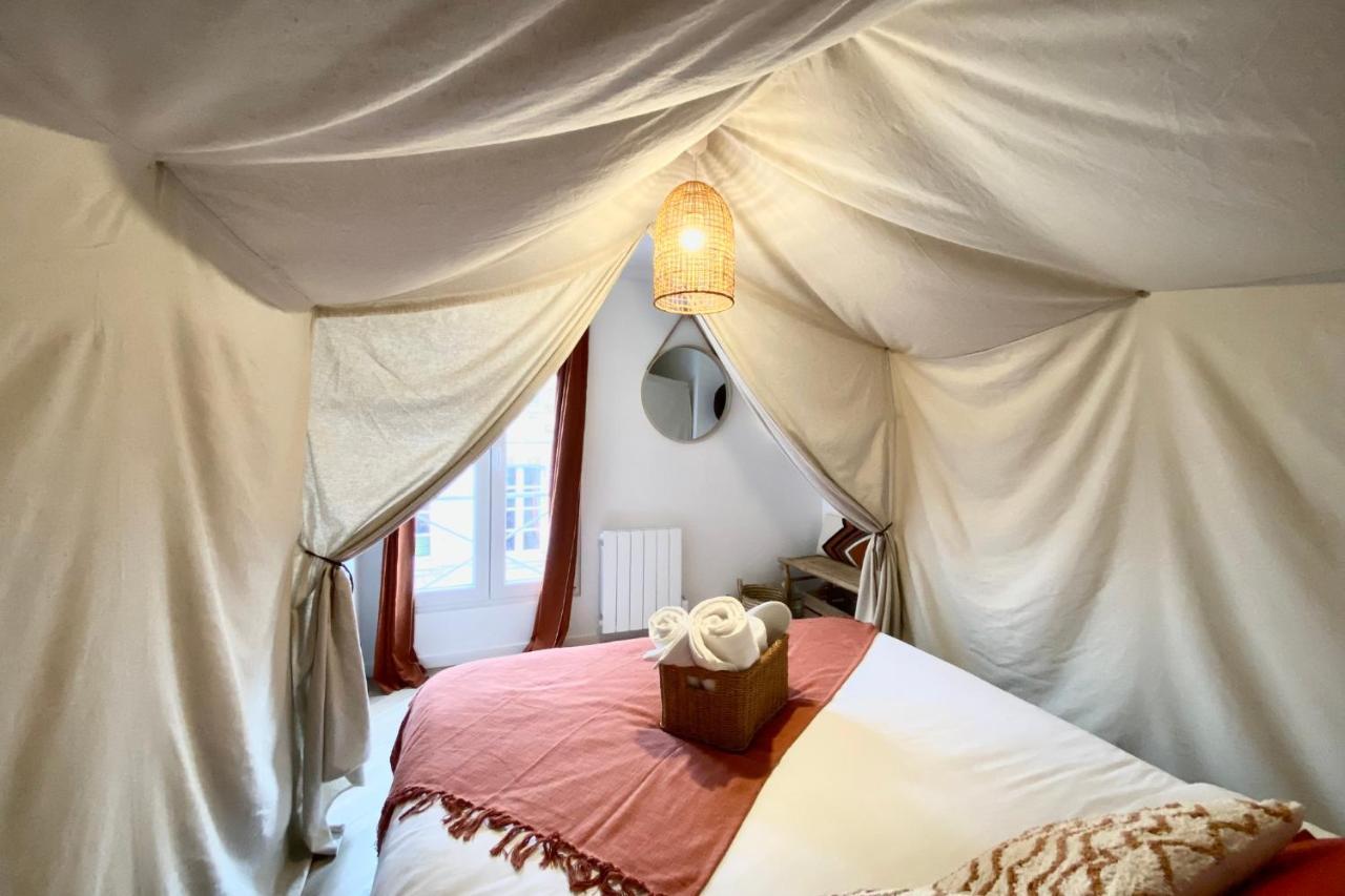 L'Expedition - Best Keys - Experience Unique - Deco Immersive - Lit Queen Size & Canape Convertible - Centre Ville - Netflix & Wifi Illimite - Check-In Autonome - Parking Gratuit Villeneuve-sur-Yonne Exterior photo